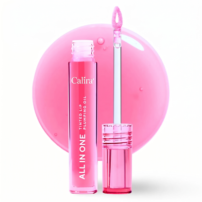 3-in-1 Tinted Lip Oil with Plumping Effect