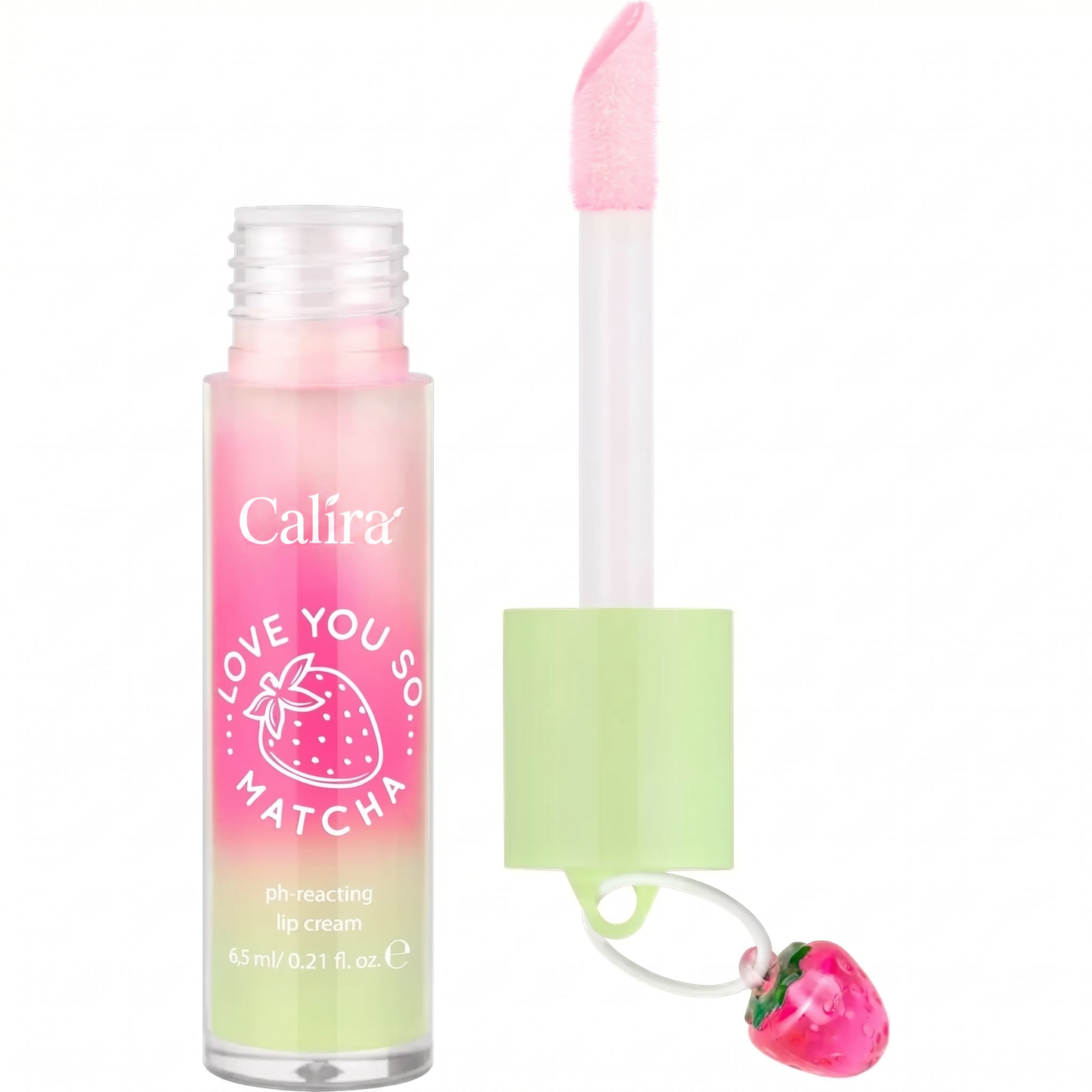 pH-Activated Matcha Lip Cream