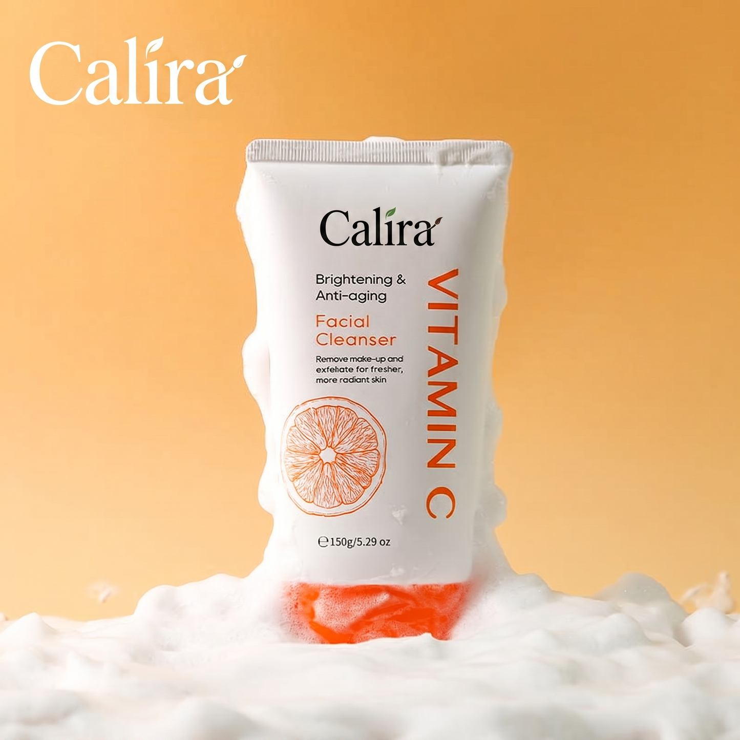 Vitamin C Face Cleanser - Illuminating & Anti-Aging - 150g